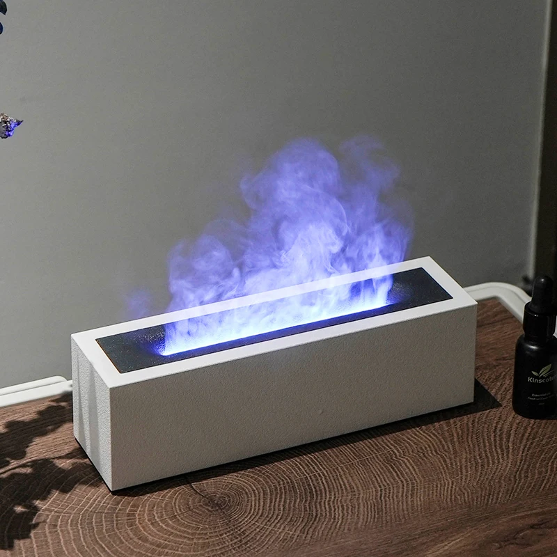 

Household Flame Aroma Diffuser Flame Humidifier Diffuser Mist Maker Essential Oil Fire Aroma Diffuser