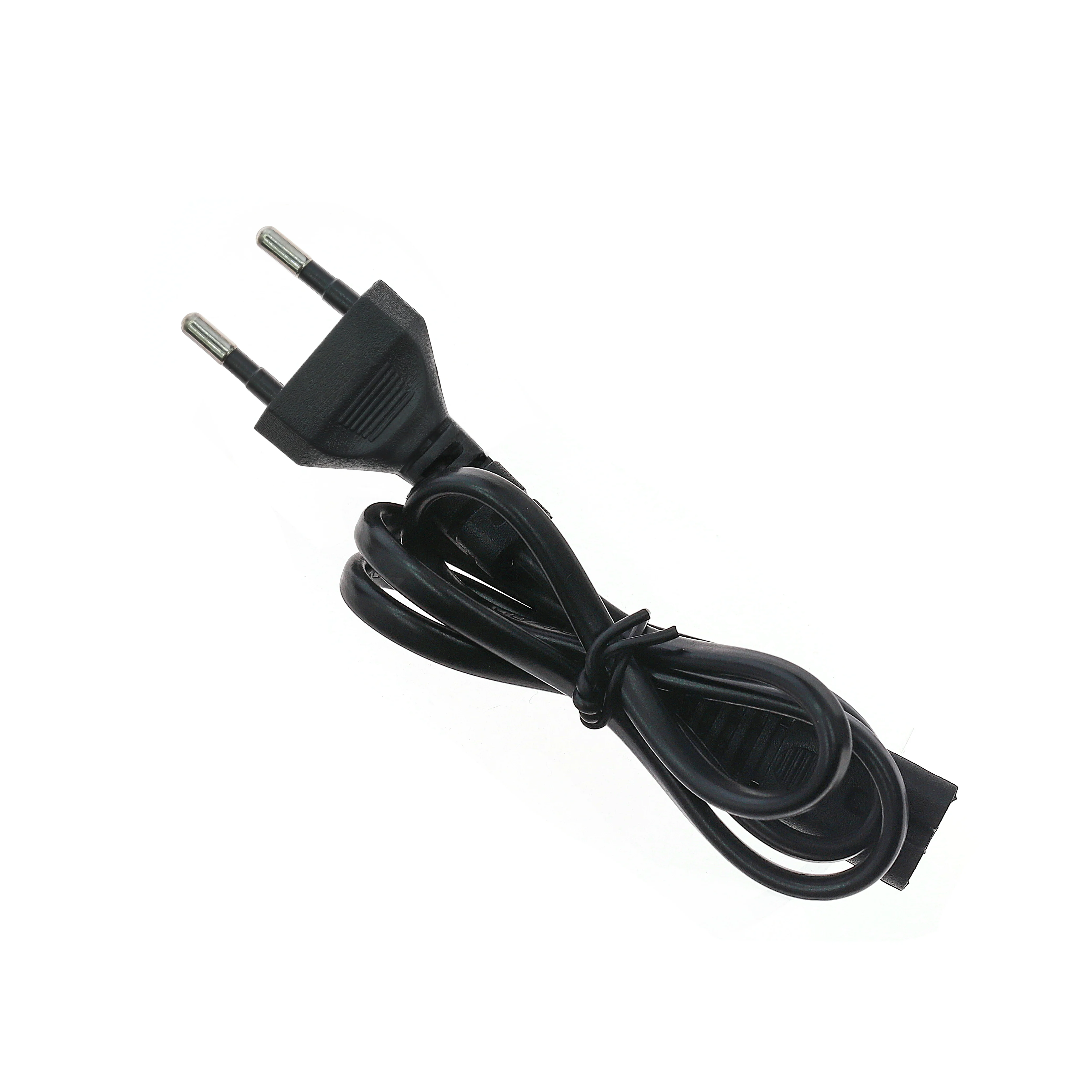 Chargeur LiPo 2S 3S avec équilibreur 850mA multiport EU/US, câble d'alimentation et connecteurs EU/US visibles.