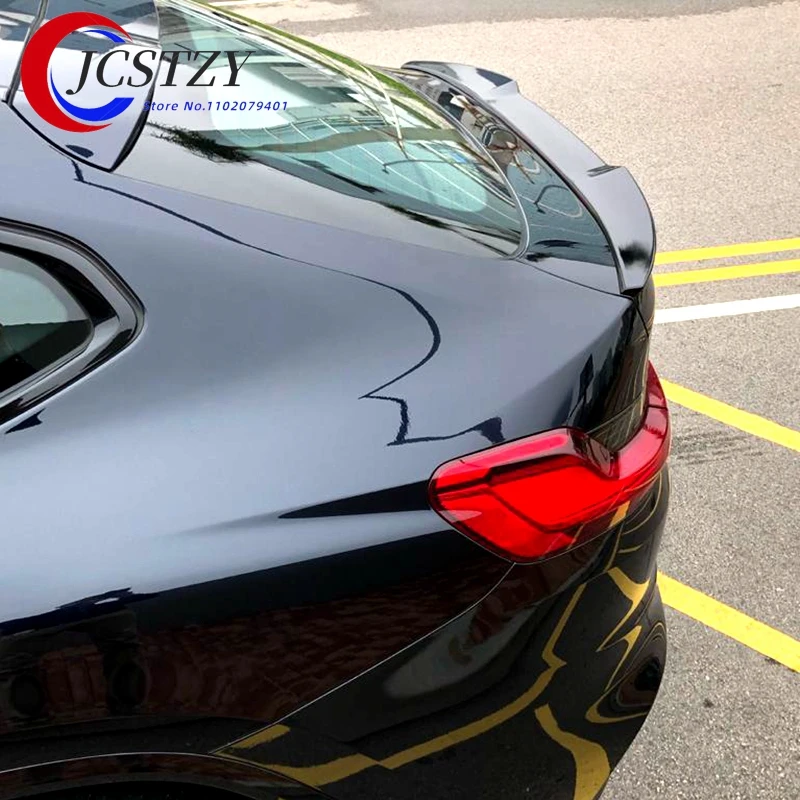 Jcstzy Per Bmw X4 Spoiler G02 M Performance Style Spoiler Di Car Styling Materiale Abs Per X4 Spoiler Primer E Lacca Tronco