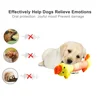 Plush Cute Elephant Duck Pig Pet Dog Cat Squeak Sound Dog Toys Funny Fleece Durability Chew Molar Toy Fit for All Pets 6