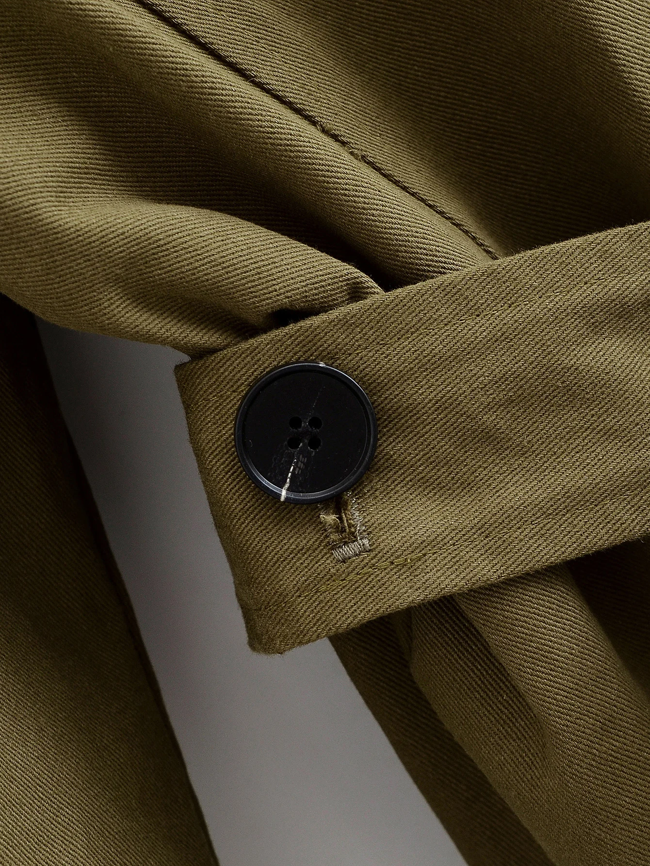 Women's Workwear Style Jacket Coat Long Sleeve Button With Belt Jacket Female Casual Autumn Winter High Street Short Trench Coat