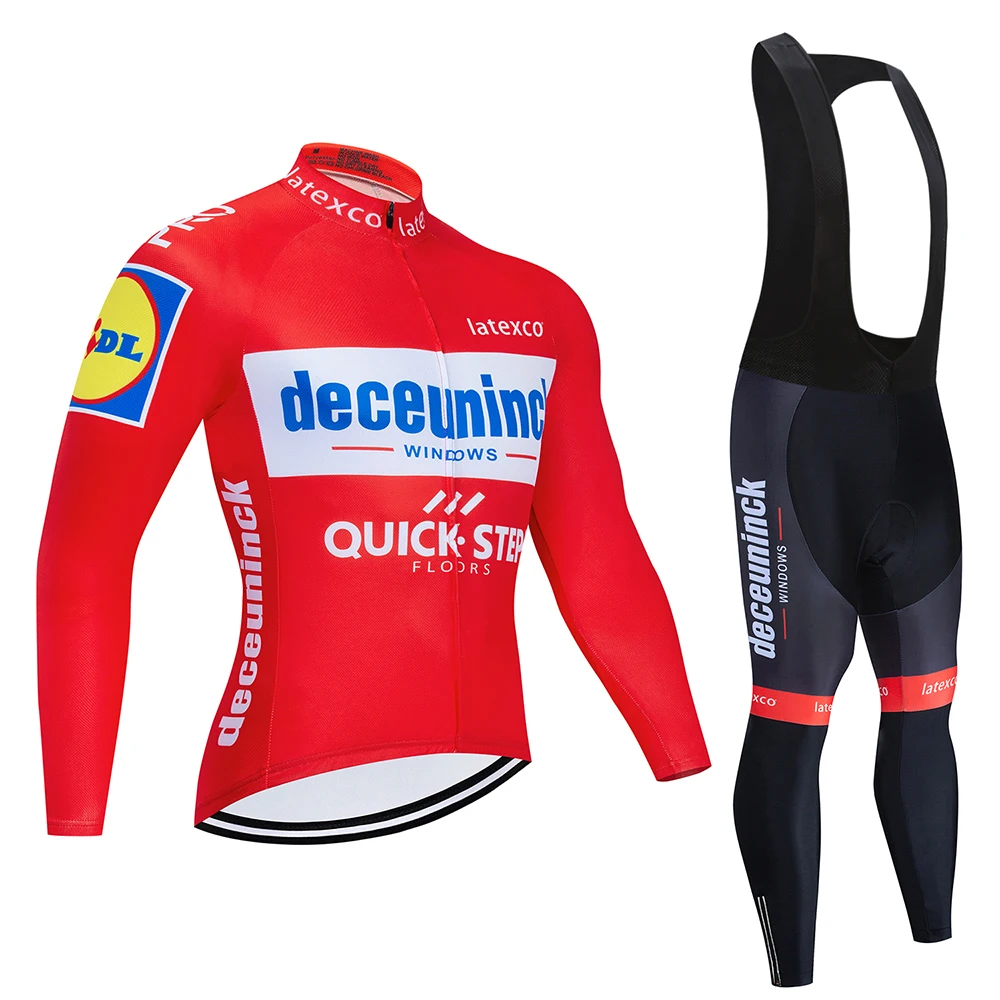 퀵 스텝 사이클링 저지 세트, 긴 소매 산악 자전거 의류, Maillot Ropa Ciclismo 레이싱 자전거 사이클링 의류