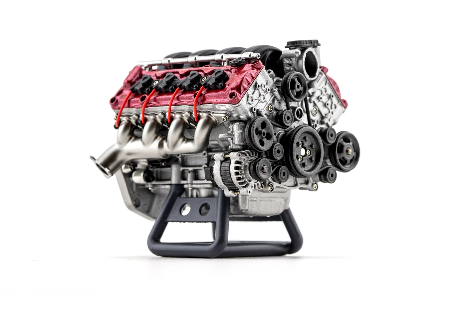 Новая модель двигателя V8, Сборная модель внутреннего сгорания, полный ...