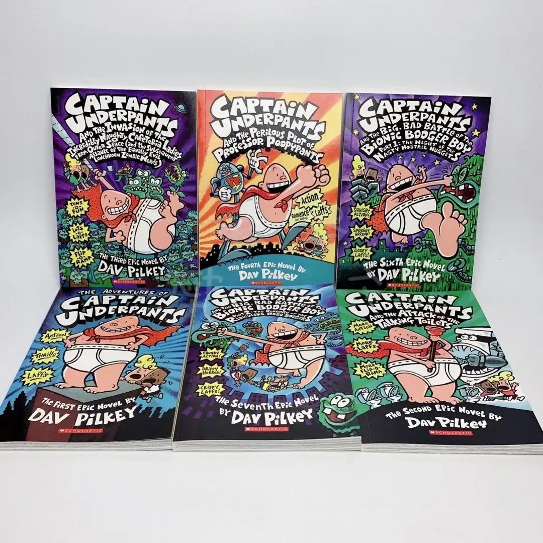 Captain Underpants 12巻セット Dav Pilkey英語絵本 Captain Underpants 12巻セット Dav Pilkey英語絵本 12 Books