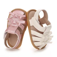 0-18Months Newborn Infant Baby Girls Shoes Summer Sandals Casual Rubber Bottom Non-Slip Breathable Baby Shoes 1