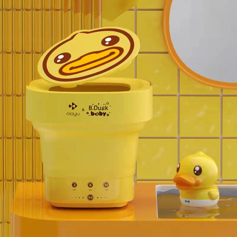 Portable Washing Machine Ultrasonic Ozone Sterilization mini Washing Machine Small Foldable Washing Machine
