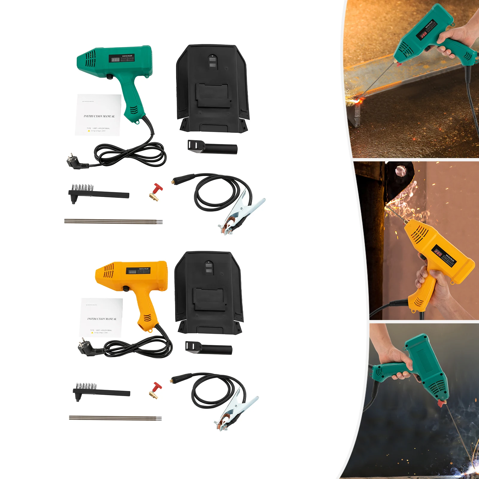 Portable Handheld Welding Machine 220V 3000W Digital Welding Machine High Precision High-efficiency Welding Equipment 3