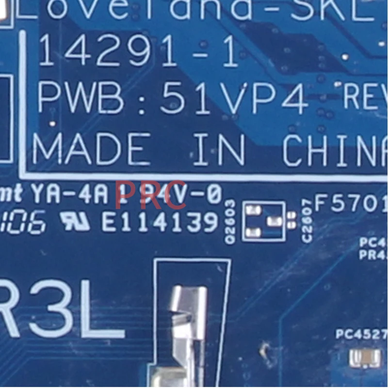 Placa-mãe Portátil para Dell Latitude Notebook Mainboard 3470 3570 142911 I36100u I5-6200u 920m 2g 0p5m6k 0ykp8m - Imagem 2