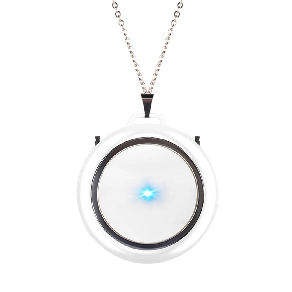 

Ожерелье-цепочка для мини-очистителя воздуха, очиститель пыли и воздуха, круглое ожерелье для автомобилей, устранение запаха