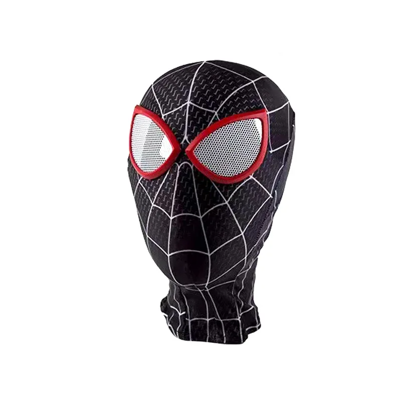 Spooky Halloween 3D Full Face Mesh Cosplay Mask - Perfect for Anime Fans and Party Favors