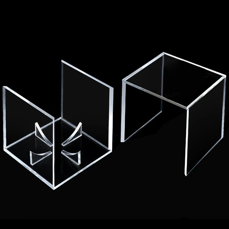 Clear Display Case Baseball Cube Memorabilia Showcase Autograph Ball Protector to Display Official Size