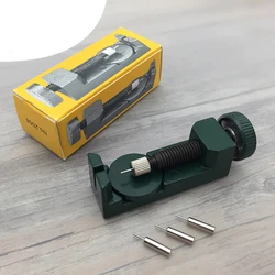 Adjustable Watch Band Repair and Link Removal Tool Kit (Green)