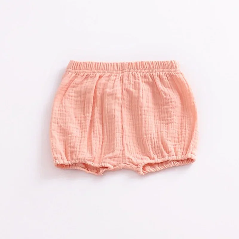 Kids Shorts Baby Girls Summer Linen Cotton Outfits Children Clothing Newborn Comfortable Toddler 0-4Y