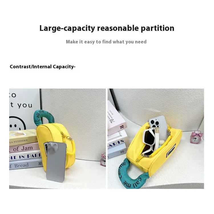 Andralyn Einfarbige minimalistische koreanische lässige Brusttasche für Frühling und Sommer Neue trendige Instagram-Umhängetasche mit einer Schulter für den Außenbereich_voghion.com