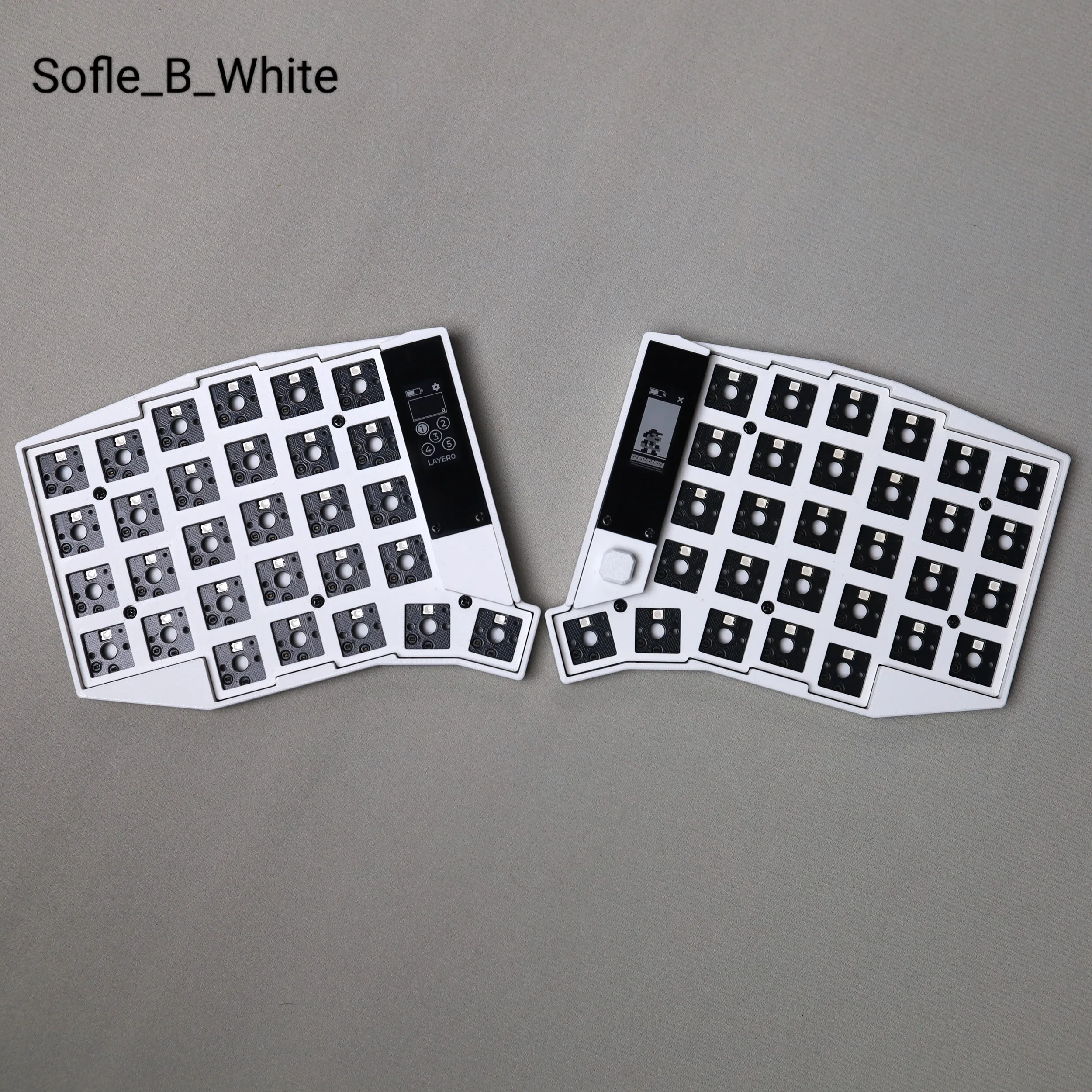 Sofle ロープロファイル分割キーボードキットデュアルモード Bluetooth