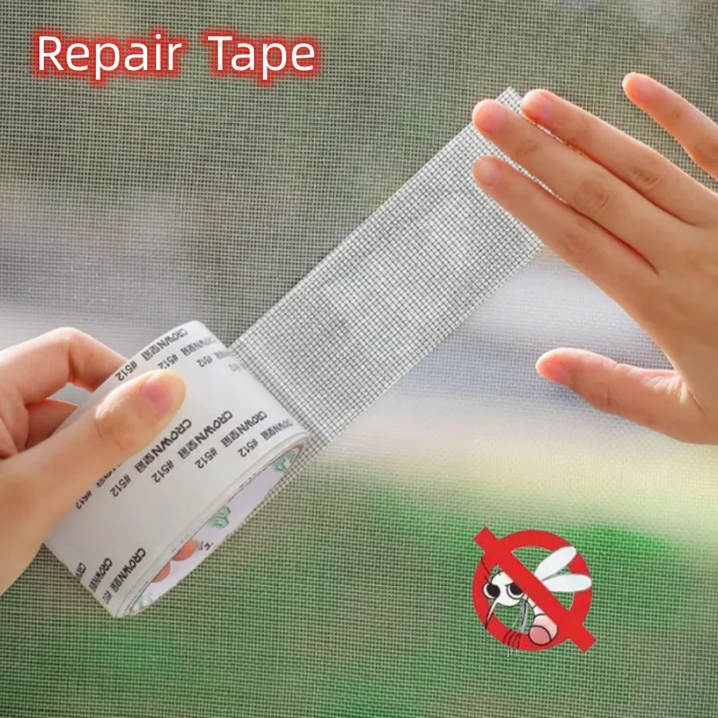 Mosquito Net Repair Tape Patch Anti-Insect Fly Mesh Broken Hole Self Adhesive Window Screen mosquito net,anti mosquito screens,window screen,mosquito gauze mesh