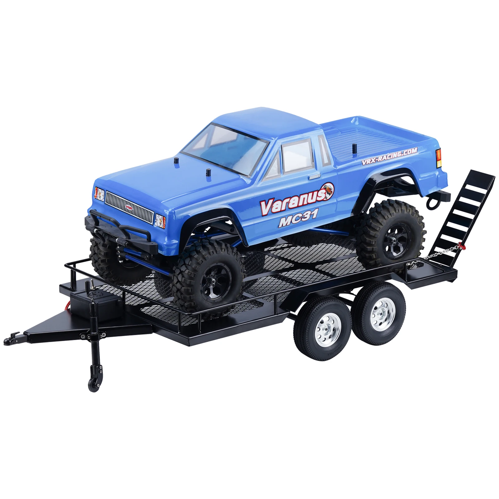 Remorque RC 1/10 avec lumière pour Axial D90 SCX10 TRX4