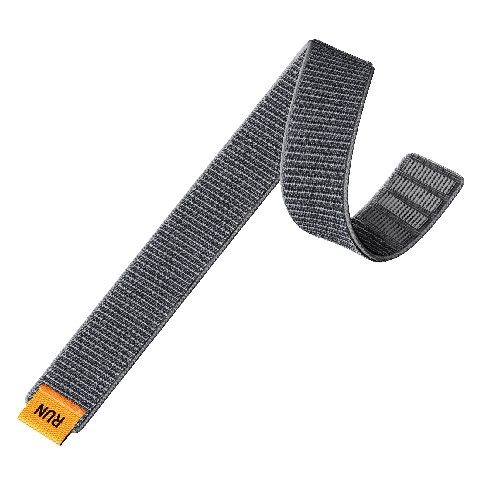 Breathable Nylon Loop Watch Strap - Metal-Free Hook & Loop Sport Band, Lightweight and Comfortable