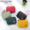 Mini Portable Portable Cosmetic Bag Leather Storage Bag Bag New Lipstick Envelope Small Lipstick Case Mirror 3