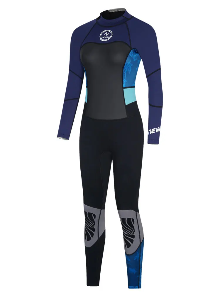 

2MM Diving Suit Short Sleeves Pants Swimwear Neoprene Wetsuit One-Piece Garment Jump Suit For Men Women Swimming Suit