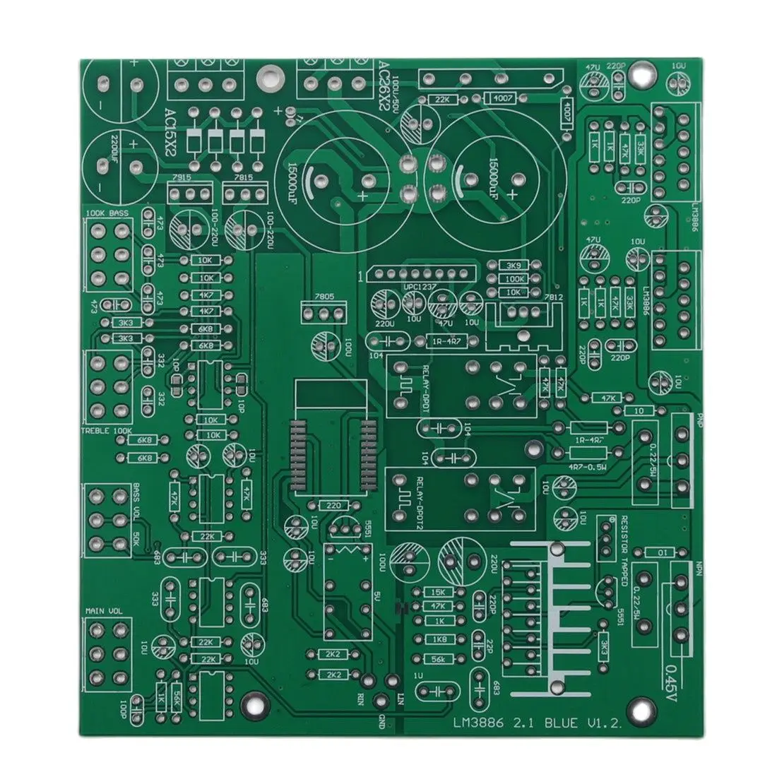 HiFiLM388621ChannelBluetoothHomeAudioSubwooferAmplifierPCB