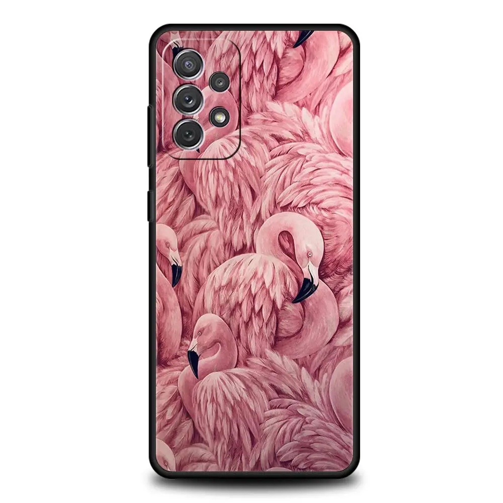 Vibrant Pink Red Flamingo Phone Case Cover