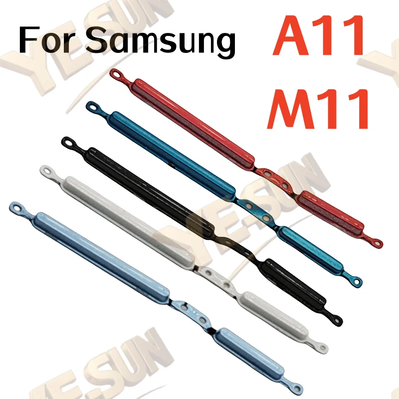 삼성 갤럭시 A11 갤럭시 M11용 사이드 볼륨 버튼 볼륨 업 다운 버튼 키 사이드 버튼