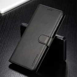 Luxurious Leather Wallet Case - Premium Quality and Timeless Design - A22 5G (Black)