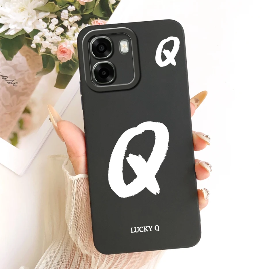 Cute Lucky Letters Soft TPU Phone Case Back Cover s