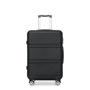 Custodia rigida grande e leggera KONO 74x48x30cm valigia Trolley 94L con 4 ruote doppie e materiale ABS con serratura TSA 1