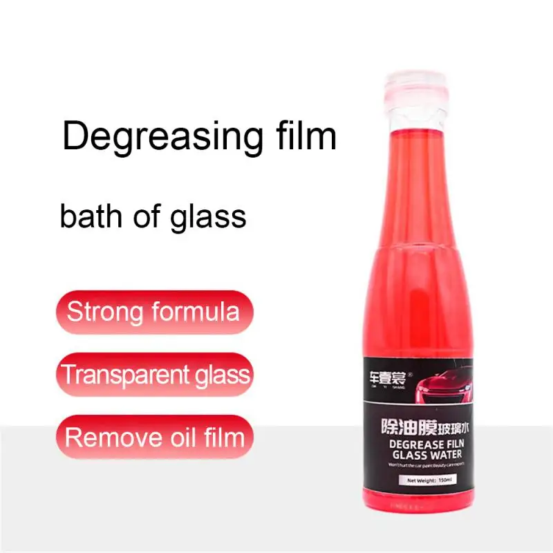 

Universal Water Repellent For Daily Use Oil Film Remover For Automotive Glass Water And Oil Film Remover For Small Red Bottles