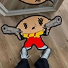 VIKAMA Cartoon Character Rug - Comfortable and Warm - Bathroom Entryway Floor Mat - Bedroom Side Cushion - Home Decor 1