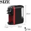 Italian Espresso Electric Coffee Capsule Machine 3 in 1 For Nestle Capsules Kitchen Appliances 19 bar Coffee Machine Sonifer 6