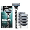 Gillette MACH 3 Men's Razor 3 layers Blades Fast Smooth Shaving Manual Shaver for Man Face Beard Cutting Razor 1