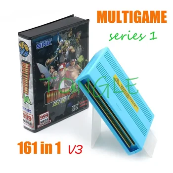 SNK NEO GEO MVS 161 in 1 멀티게임 카트리지 레트로 비디오 아케이드 마더보드, MV1B, MV1A, MV1FZ, MV1C, 슈퍼건 2023, 최신 V3