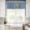 ZEDLIYU Valances for Windows Kitchen Living Room Small Window Valance Sunflowers You Are My Sunshine 1 Panel 2
