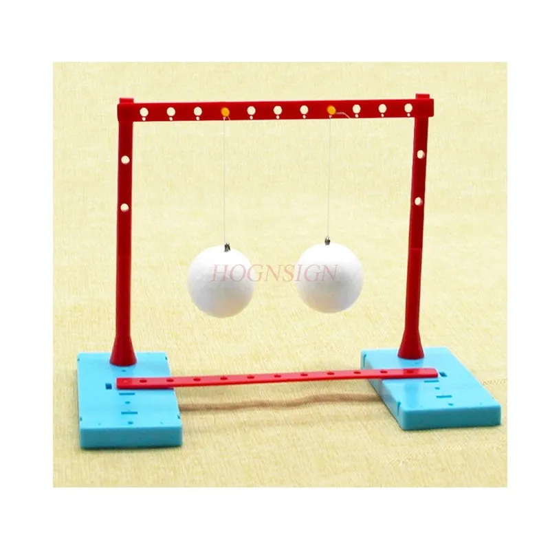 

Student science experiment diy can't blow the ball Bernoulli children's science and technology experiment small production small