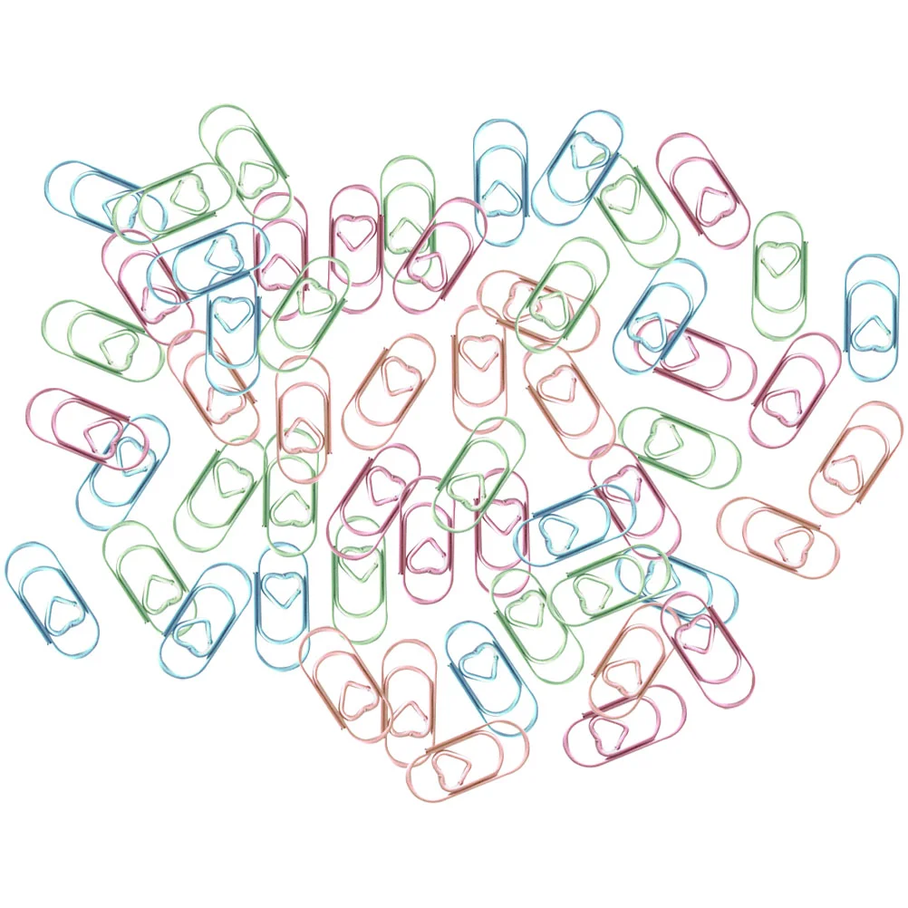 

200 Pcs Paper Clip Bouquets for Flower Shops Love Clips Multi-use Cute DIY Small Metal Office Gold Decor