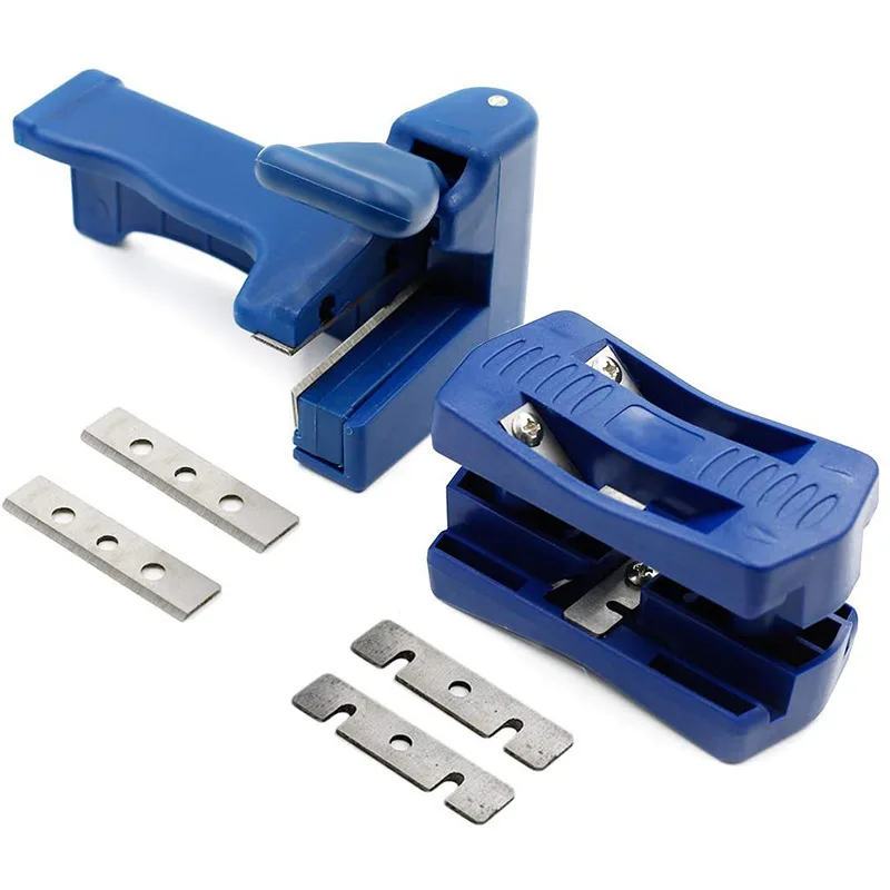 

Manual Edge end cutter PVC edge Band double edge trimmer Woodworking Tools Wood Head and Tail Trimming for Plastic PVC Plywood