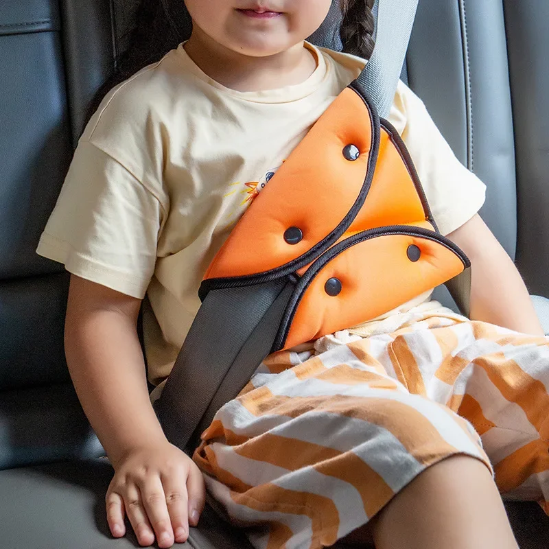 Child Seat Belt Adjustment Holder Car Anti-Neck Neck Baby Shoulder Cover Seat Belt Positioner for Kids Safety