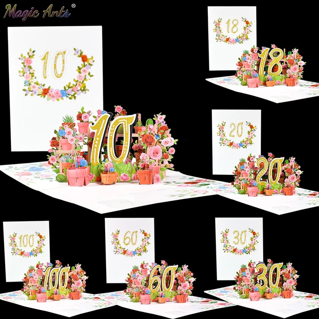 Pop Up Anniversary Cards