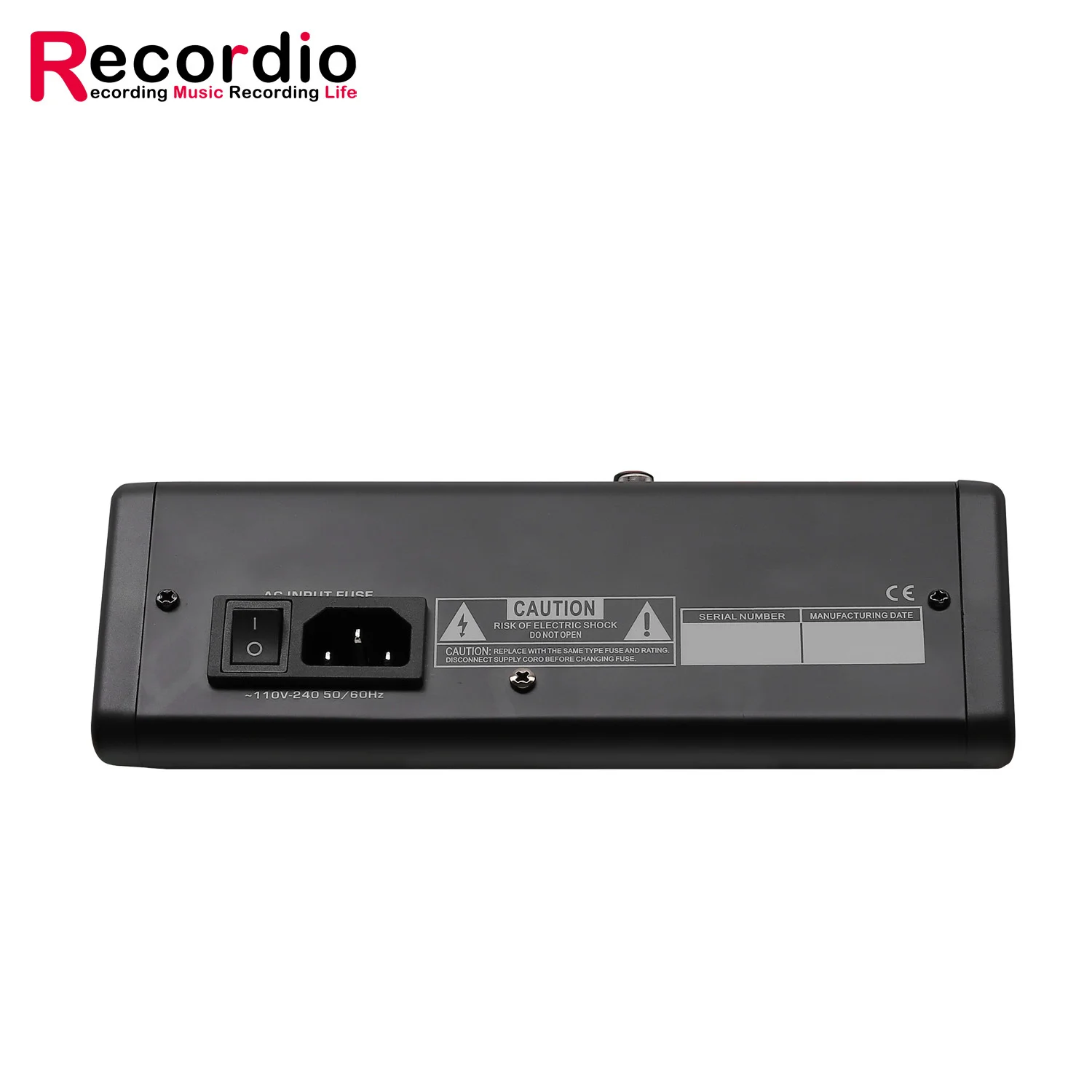 GAX-TDS6 Sound Mixer Professional 6 Channel Mixing Console 48V Phantom Power FX 99 DSP USB MP3 Player Headphone Jack For Stage