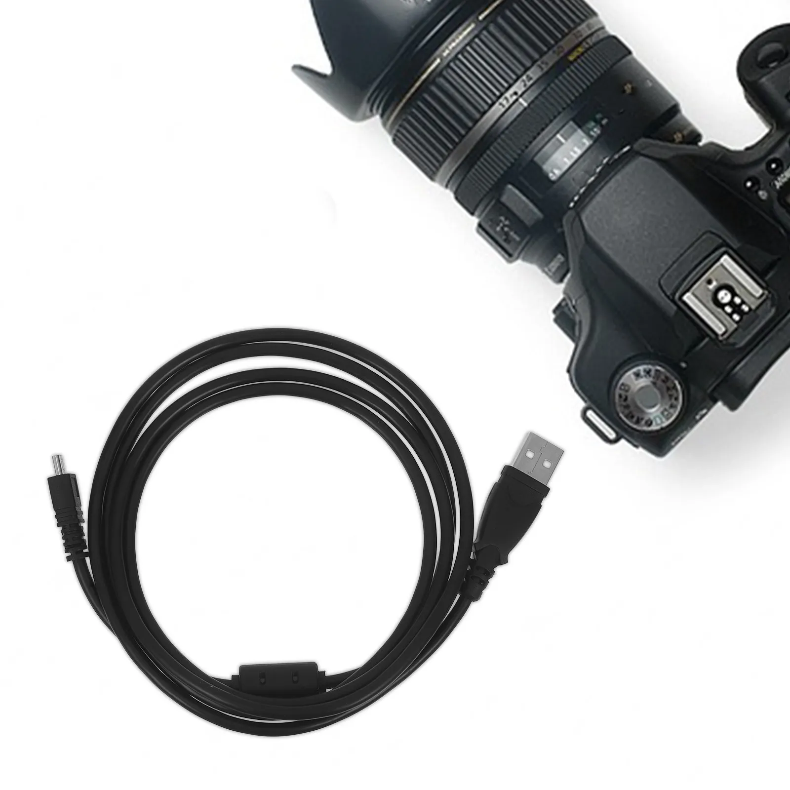 2개 미니 USB 케이블 1.5m 확장형 네비게이션 시스템용 데이터 동기화 충전 안정적이고 세련된 디자인