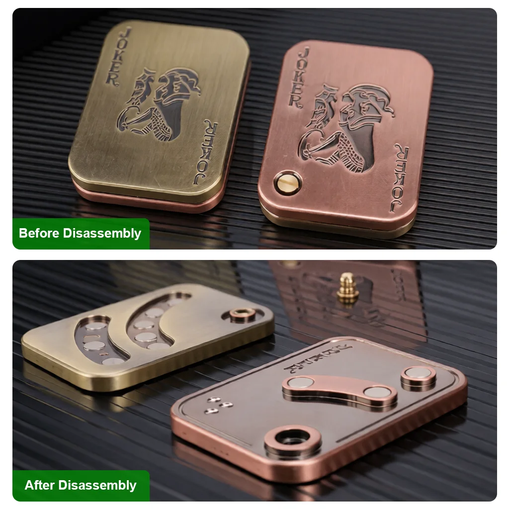 Enhanced Metal Fidget Slider Toy for Stress Relief and Focus