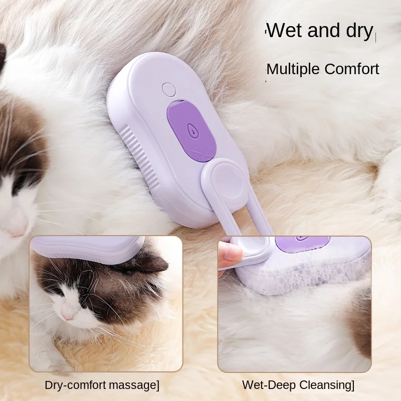 Pet Spray Massage Comb Cat Steam Comb Cat Hair Hair Spray Water To Float No Bath