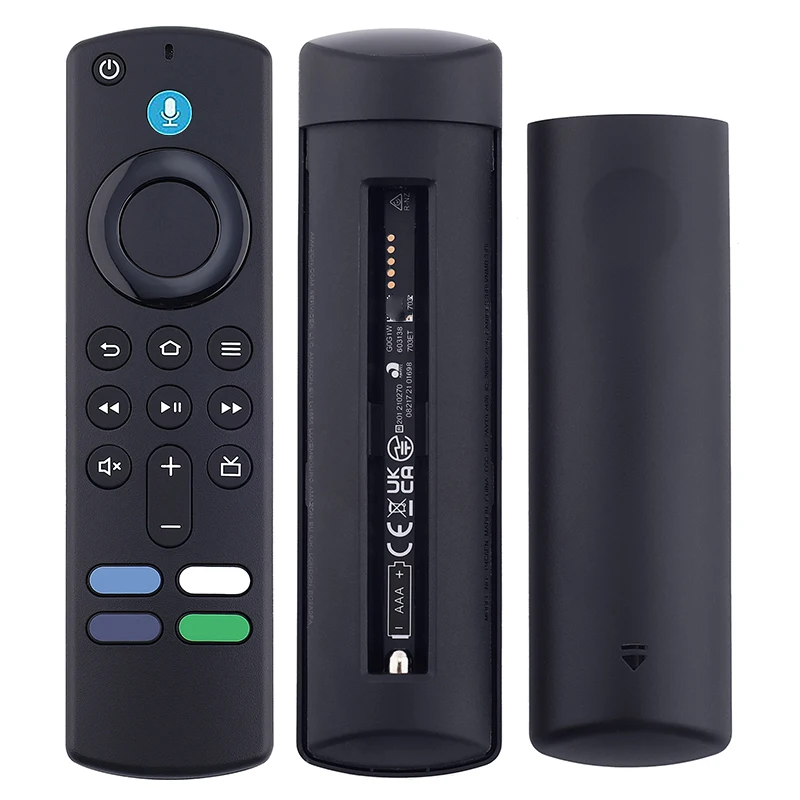 Amazon Fire Smart HD TV 용 Amazon (1st 2nd 3rd Gen) Fire Stick TV 용 L5B83G Fire TV Bluetooth 음성 교체 리모컨