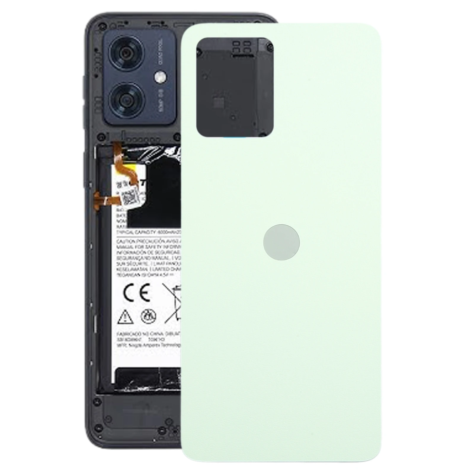 6.5 Battery Back Cover Phone Rear Housing Case Replacement