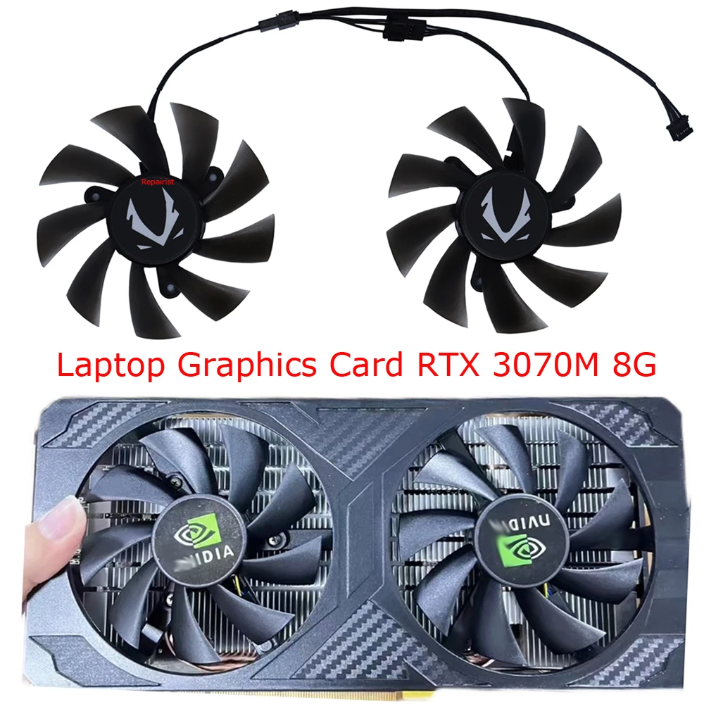 Conjunto Pla09215b12h Ga92s2hgpu Coolergpu Coolervideo Cooling Fanpara Nvidia Laptop Chip Rtx 3070m 8gpara Jieshuo Laptop Chip Rtx3070m 8g Peças