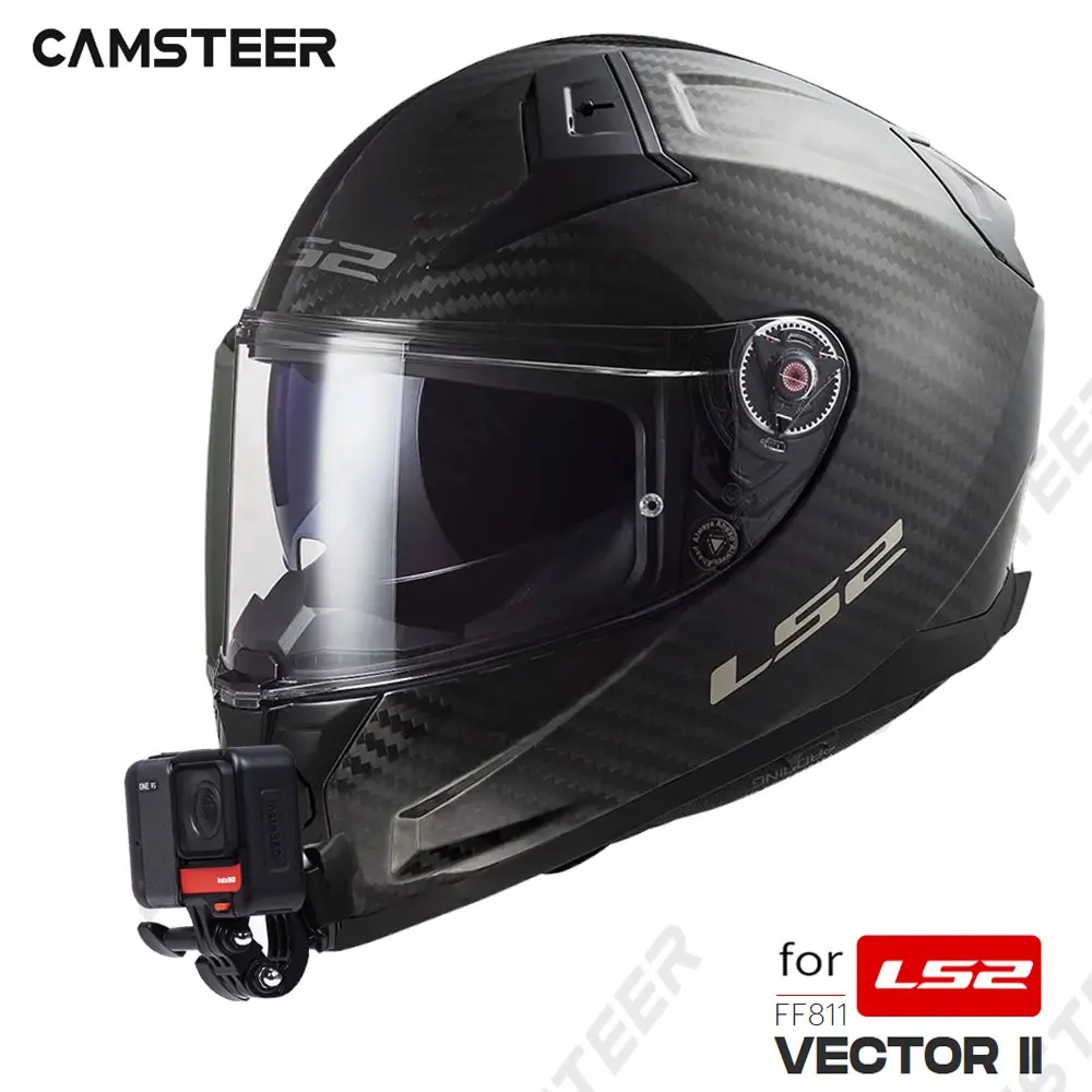 カスタマイズされたオートバイヘルメットチンマウント、ls2 ff811 