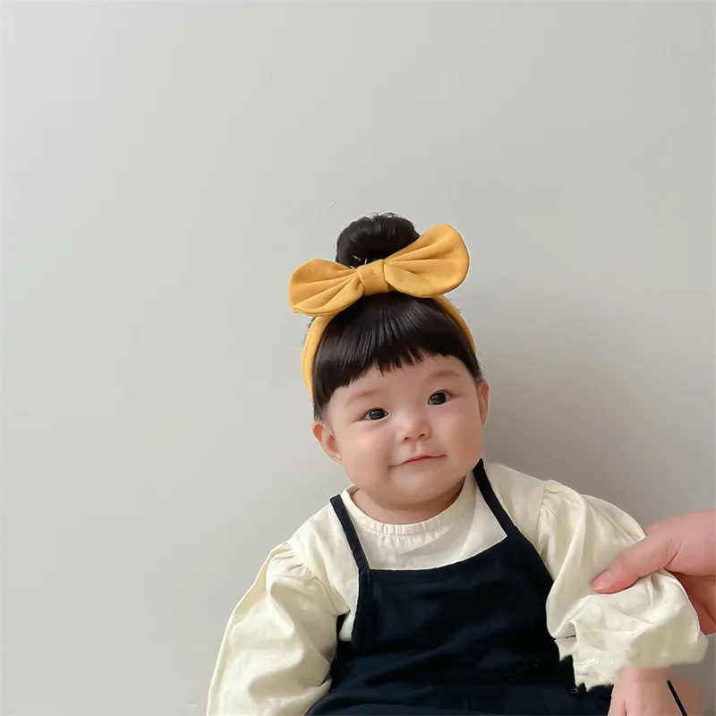New Year Christmas Infant Baby Girl Hair Accessories Wig Hat 0-1Y Newborn Children Kids Girls Bow Cosplay Headbands Headwear hair accessories hair headband accessories cosplay accessories baby headband set